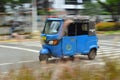 Bajaj car in Jakarta