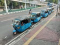 Bajaj in Jakarta, unique public transportation