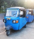 Bajaj is a unique public transportation -