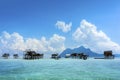 Bajau floating village