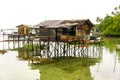 Bajau house Royalty Free Stock Photo