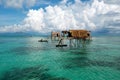 Bajau laut stilted house