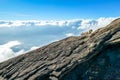 Bajawa - Steep slopes of Volcano Inierie Royalty Free Stock Photo