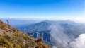 Bajawa - Volcanic island seen from above