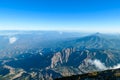 Bajawa - Volcanic island seen from above