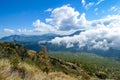 Bajawa - Volcanic island seen from above