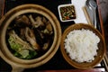 Bak Kut teh the healthy food from Chinese grow on in Malaysia and transfer to Southeast Asia