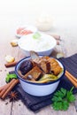 Bak kut teh Royalty Free Stock Photo