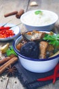 Bak kut teh Royalty Free Stock Photo