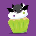 Bake sale halloween girl cupcake bat 22