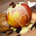 Baked apple Royalty Free Stock Photo
