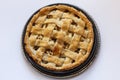 Baked Apple Pie Dessert Royalty Free Stock Photo