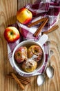 Baked apples Royalty Free Stock Photo