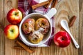 Baked apples Royalty Free Stock Photo