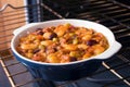 Baked Bean Casserole Royalty Free Stock Photo