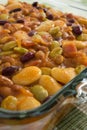 Baked Bean Dish Royalty Free Stock Photo
