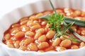 Baked beans Royalty Free Stock Photo