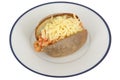 Baked Beans and Cheese Jacket Potato