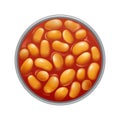Baked Beans Icon Royalty Free Stock Photo