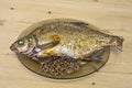 Baked bream