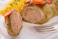 Baked cabbage rolls Royalty Free Stock Photo