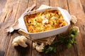 Baked cauliflower with cream