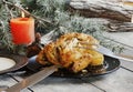 Baked chicken for Christmas