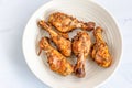 Baked Chicken Drumsticks / Chicken Legs Royalty Free Stock Photo