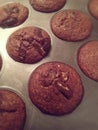 Baked chocolate cookie