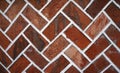 Diagonal bricks texture background Royalty Free Stock Photo