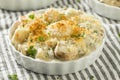 Baked Coquilles St Jacques Scallops Royalty Free Stock Photo