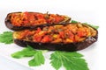 Baked eggplant