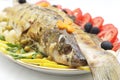 Baked fish Royalty Free Stock Photo