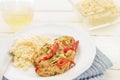 Honey Mustard Chicken Thighs Royalty Free Stock Photo