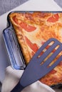 Baked lasagna Royalty Free Stock Photo
