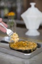 Baked Mac n Cheese Royalty Free Stock Photo