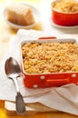 Baked macaroni and cheese Royalty Free Stock Photo