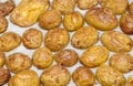 Baked new potatoes Royalty Free Stock Photo