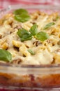 Baked pasta Royalty Free Stock Photo