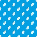 Baked pastry pattern seamless blue