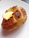 Baked potato Royalty Free Stock Photo
