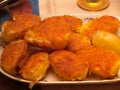 Baked Potato Wedges Royalty Free Stock Photo