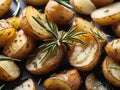 baked potatoes with rosemary