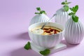 Baked rice pudding. Turkish cuisine Royalty Free Stock Photo