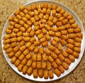 Baked tater tot on baking dish