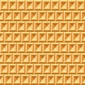 Baked Wafer Seamless Pattern Royalty Free Stock Photo