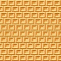 Baked Wafer Seamless Pattern Royalty Free Stock Photo