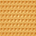 Baked Wafer Seamless Pattern Royalty Free Stock Photo