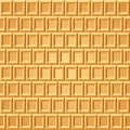 Baked Wafer Seamless Pattern Royalty Free Stock Photo