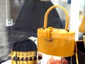 Bakelite hatbox handbag is modern and vintage